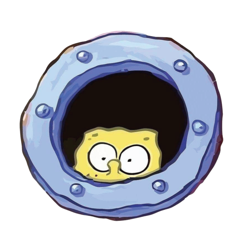 ستيكر فينيل Spongebob 4 من T33