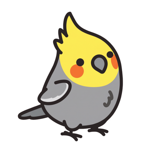 ستيكر فينيل Cockatiel bird من T33