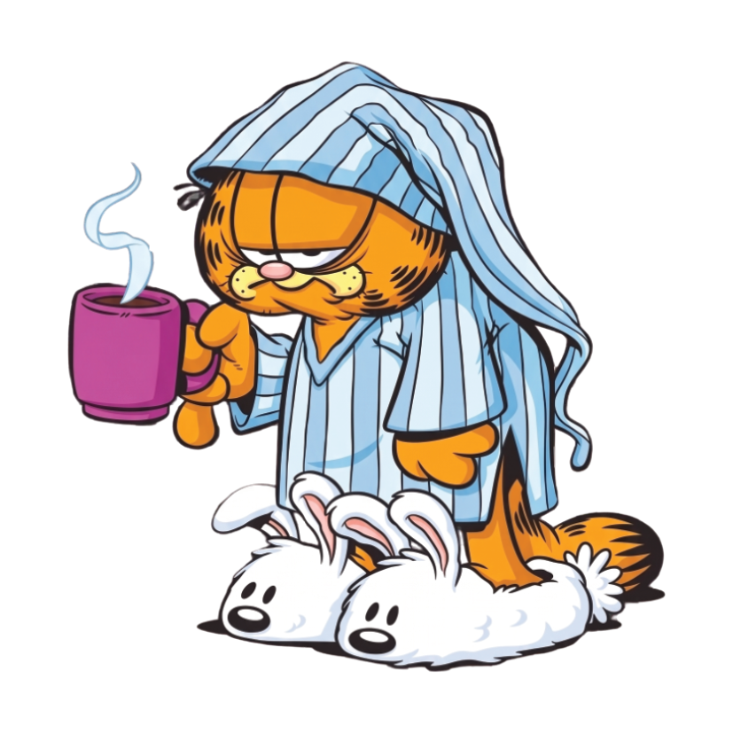 ستيكر فينيل Garfield من T33