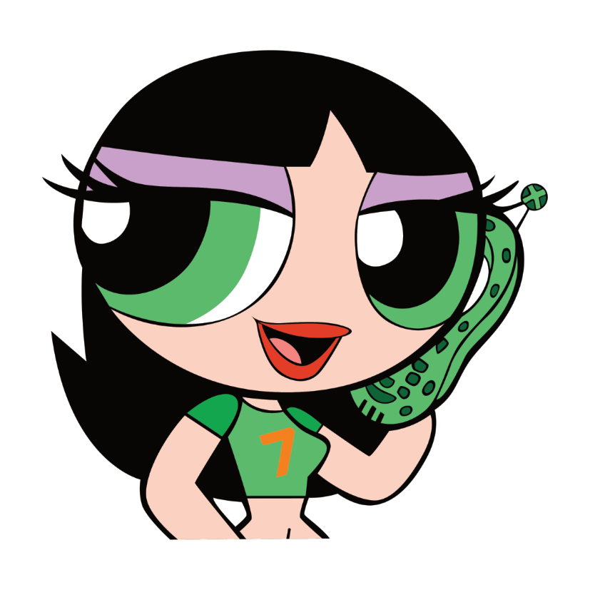 ستيكر فينيل Powerpuff girls 1 من T33