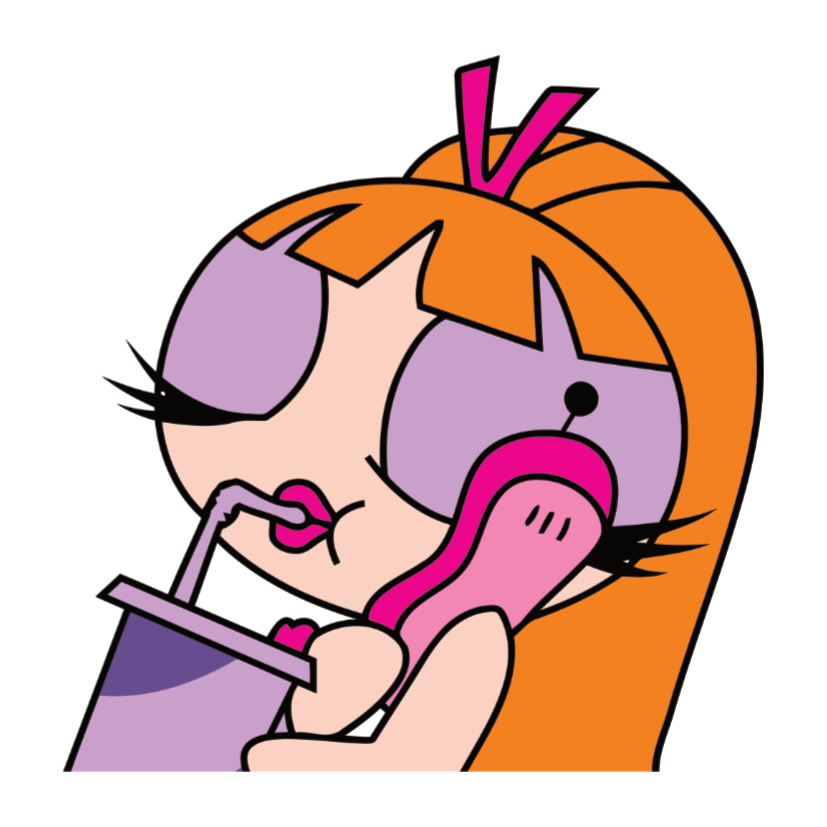 ستيكر فينيل Powerpuff girls 2 من T33