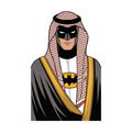 ستيكر فينيل Arab Batman من T33