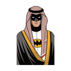 ستيكر فينيل Arab Batman من T33