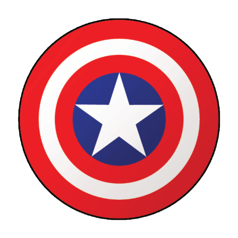 ستيكر فينيل America Shield من T33