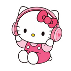 ستيكر فينيل Hello Kitty 1 من T33
