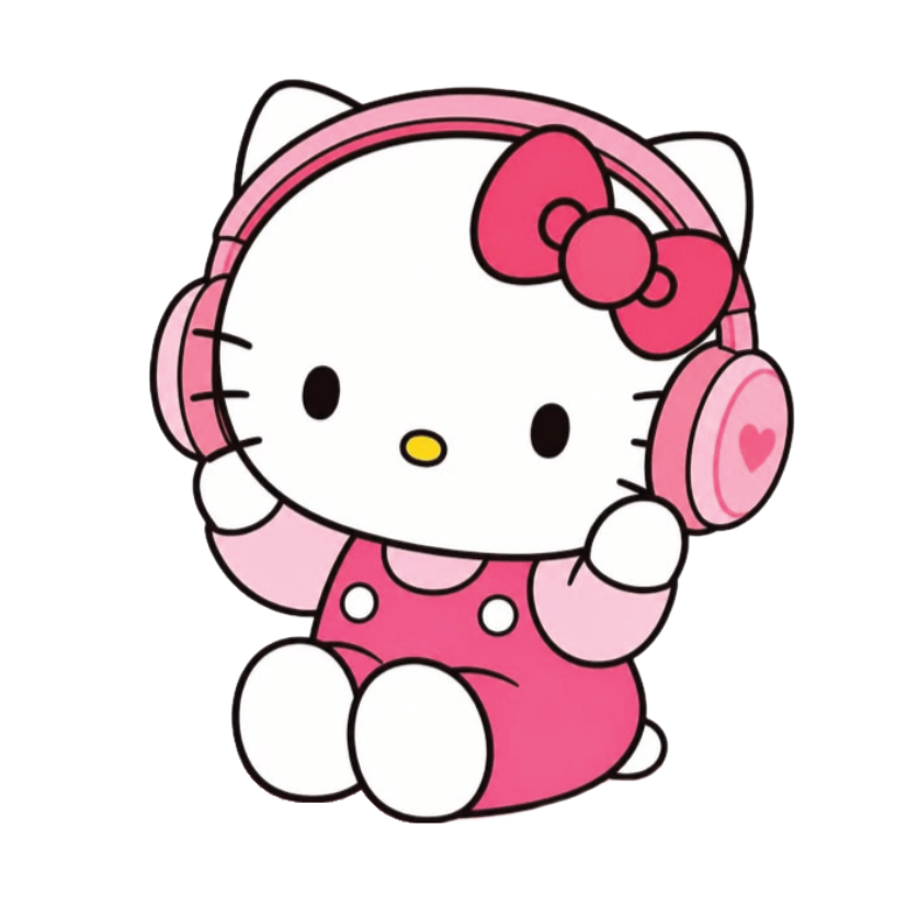 ستيكر فينيل Hello Kitty 1 من T33