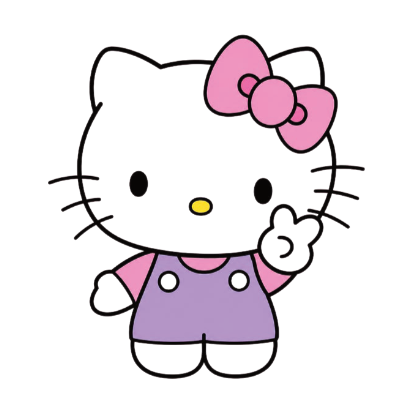 ستيكر فينيل Hello Kitty 2 من T33