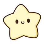ستيكر فينيل Cute star من T33