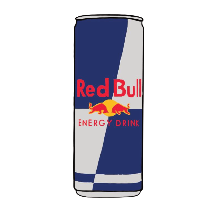 ستيكر فينيل Red Bull can (2 pieces) من T33