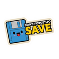 ستيكر فينيل Do not forget to save من T33