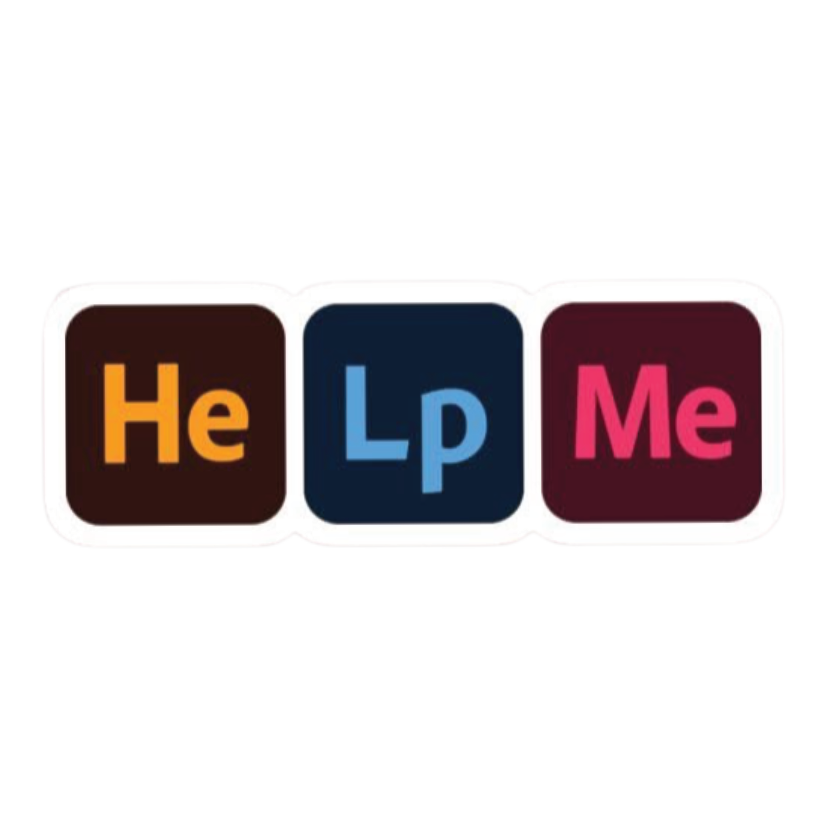 ستيكر فينيل Help me (2 pieces) من T33
