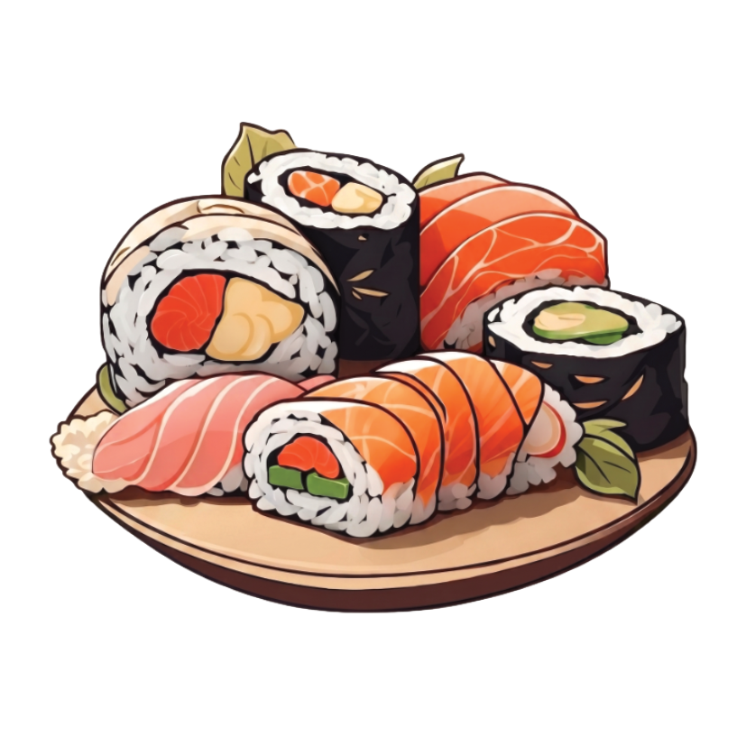 ستيكر فينيل Sushi من T33