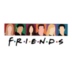 ستيكر فينيل Friends (2 pieces) من T33