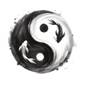 ستيكر فينيل Yin Yang من T33