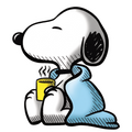 ستيكر فينيل Snoopy من T33