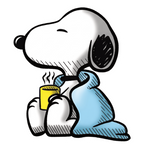 ستيكر فينيل Snoopy من T33