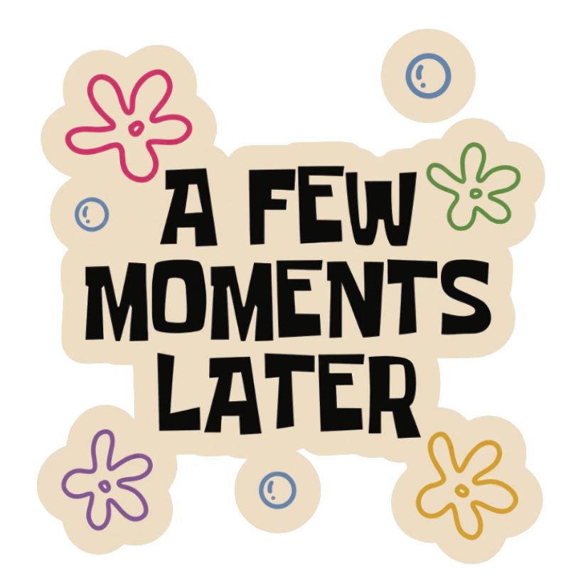 ستيكر فينيل A few moments later من T33