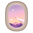 ستيكر فينيل Aircraft window من T33