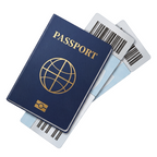 ستيكر فينيل Passport من T33