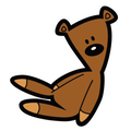 ستيكر فينيل Teddy of Mr. Bean من T33