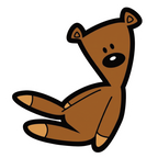 ستيكر فينيل Teddy of Mr. Bean من T33
