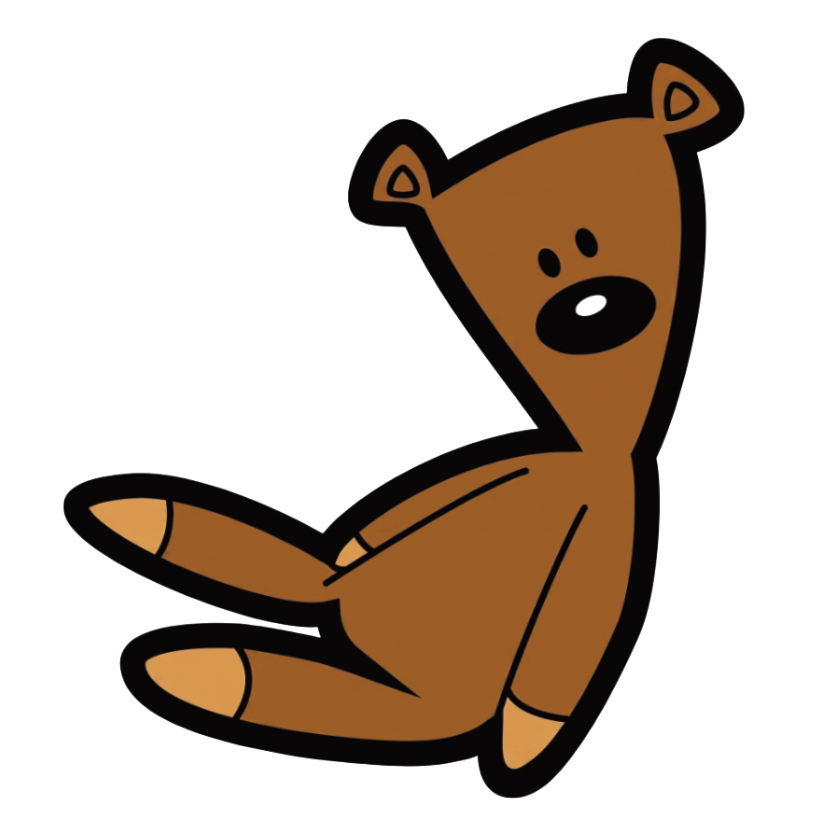 ستيكر فينيل Teddy of Mr. Bean من T33