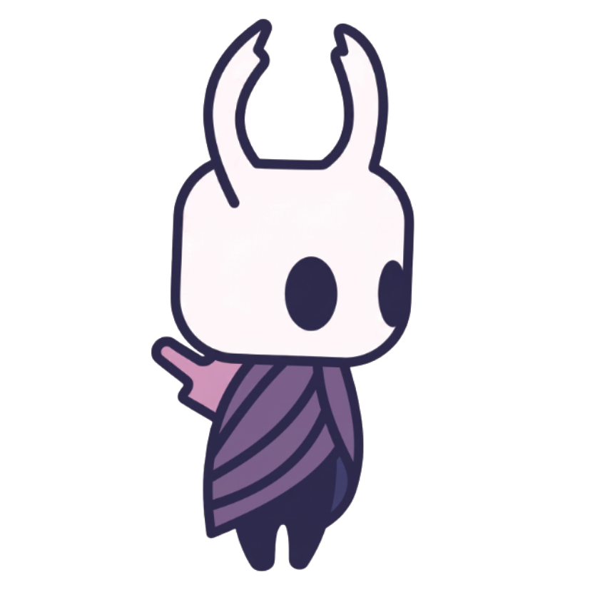 ستيكر فينيل Hollow knight من T33