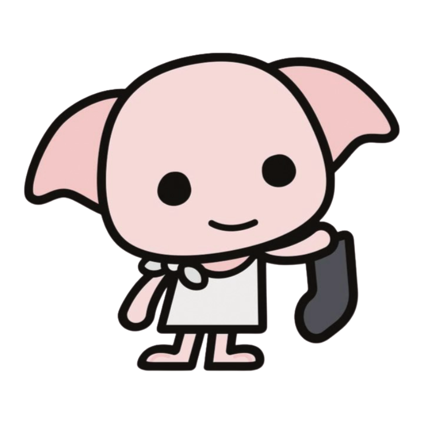 ستيكر فينيل Dobby the free elf من T33