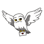 ستيكر فينيل Hedwig من T33