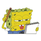 ستيكر فينيل Spongebob 8 من T33