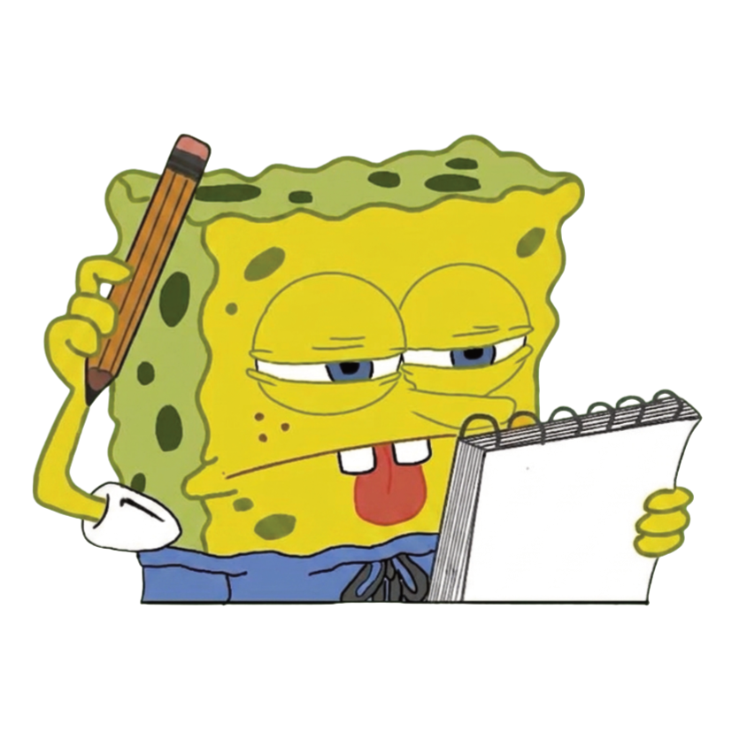 ستيكر فينيل Spongebob 8 من T33