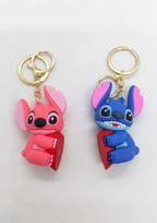طقم ميداليات رابر Stitch and Angel من قطعتين من T33